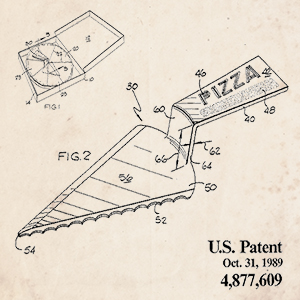 The original patent drawing of the super server, LoTech's first product and still a favorite today!