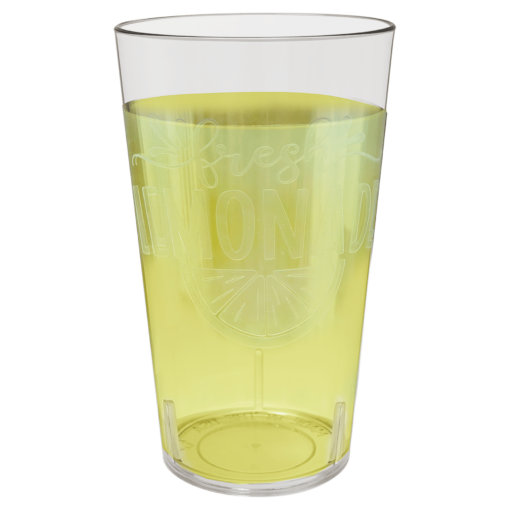 LoTech Sales 24 oz durable plastic cups. Customizable, classic design, reusable, dishwasher safe.